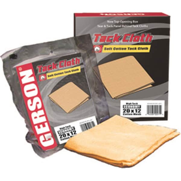 The Gerson Companies Gerson 20001R Tack Cloth- Light Tack; Economy 20 X 12 Mesh; Orange Cotton GER-20001R - main